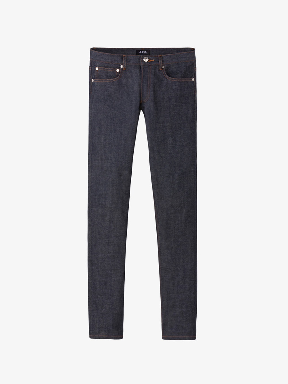 A.P.C. Petit New Standard Japanese Denim Jeans Dark Blue Wash Rinse 30 $340